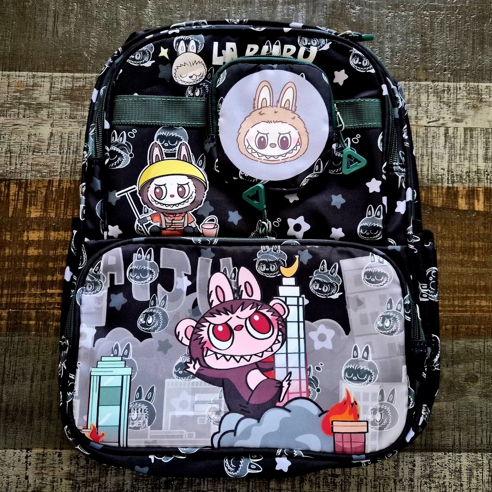~EASTER BASKET~ 2 PC Cartoon Monster Backpack Set ~ High Quality ~ Super Cute!